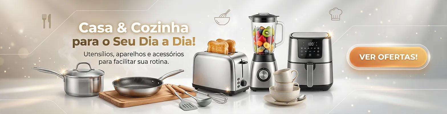 Ofertas de casa e cozinha